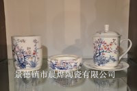 供应陶瓷三头文具