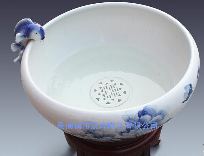 供应手工陶瓷鱼缸