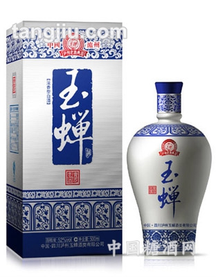 玉蝉酒青花老酒52&#176;