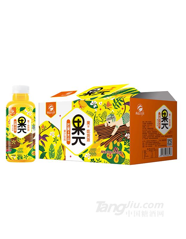 500ml×15果π芒果木瓜果汁饮料