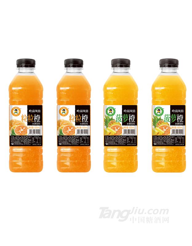 600ml×15粒粒橙、菠萝橙水果饮料