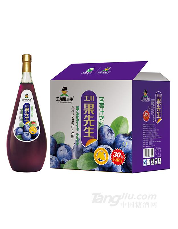 1.5L×6果先生28#蓝莓汁饮料