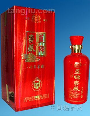 蓝绵窖藏十年窖藏.