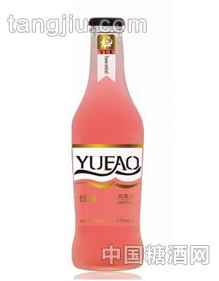 悦澳草莓味朗姆鸡尾酒