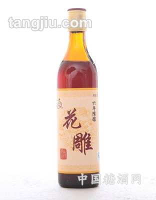 花雕酒6年陈500ml