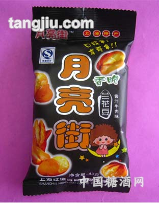 43g月亮街兰花豆酱汁牛肉味