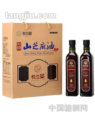 悦生合纯正山芝麻油500ML