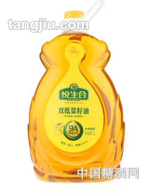 悦生合双低菜籽油小榨绵香型5L