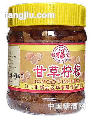 裕福堂甘草柠檬150g