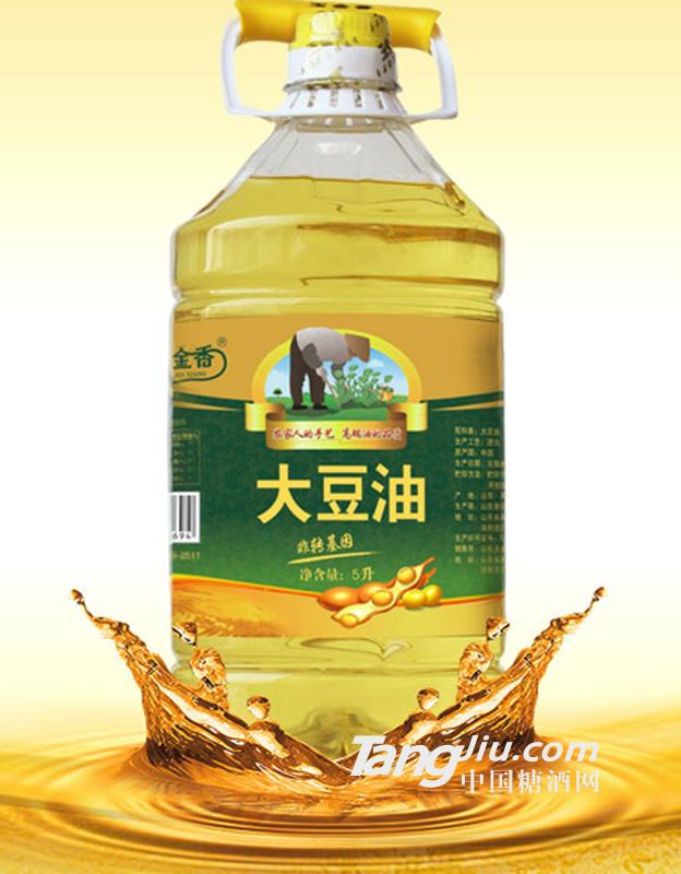 玉金香大豆油精炼油5L