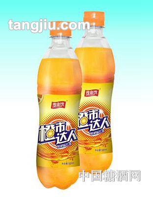 豫康饮-鲜橙汽水