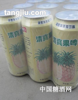 豫康饮-罐装菠萝啤