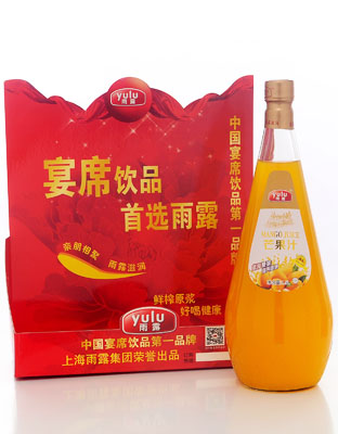 雨露芒果汁饮料1.5L