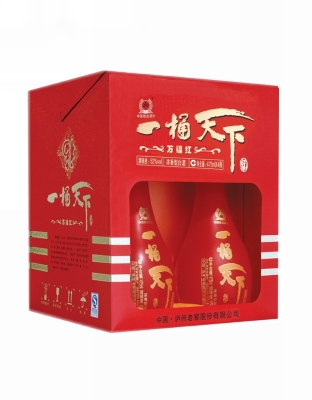 四瓶装万福红