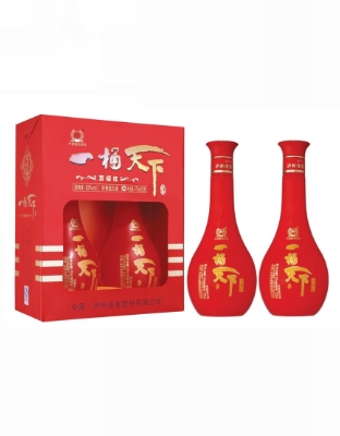 双瓶万福红