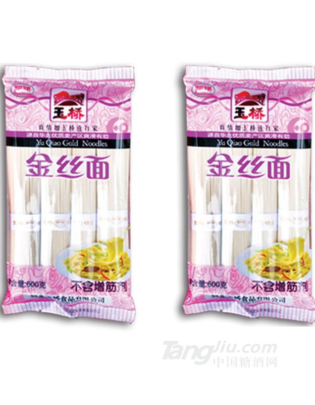 玉桥金丝面600g