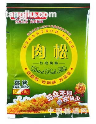 台湾肉松海苔味18g