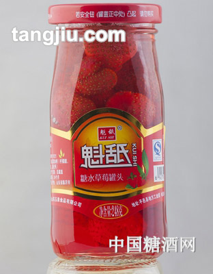 魁舐糖水草莓罐头248g