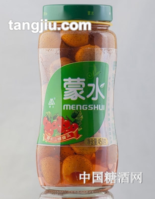 蒙水糖水山楂罐头450g