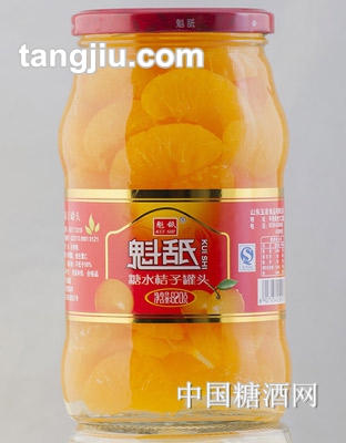 魁舐糖水桔子罐头820g