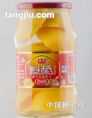 魁舐糖水黄桃罐头820g