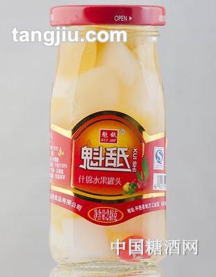 魁舐什锦水果罐头248g