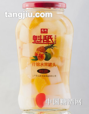 魁舐什锦水果罐头528g