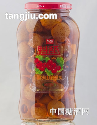 魁舐糖水山楂罐头528g