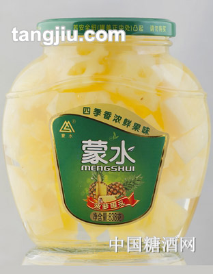 蒙水菠萝罐头838g