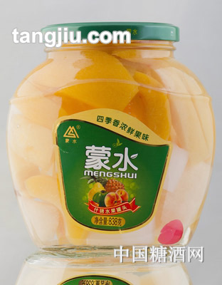 蒙水什锦水果罐头838g
