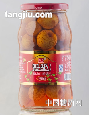 魁舐糖水山楂罐头820g