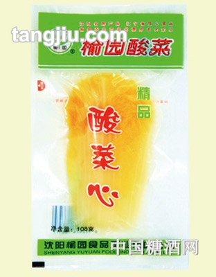 榆园精品酸菜心108克