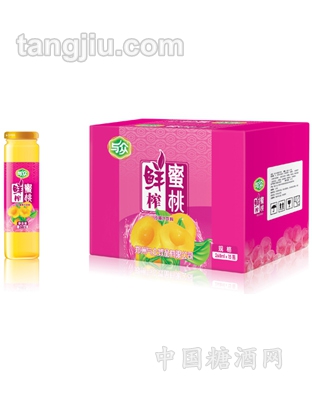 与众水蜜桃汁饮料268ml