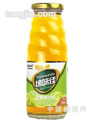 缘味佳苹果醋饮料330ml
