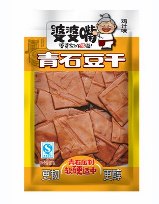 婆婆嘴青石豆干鸡..