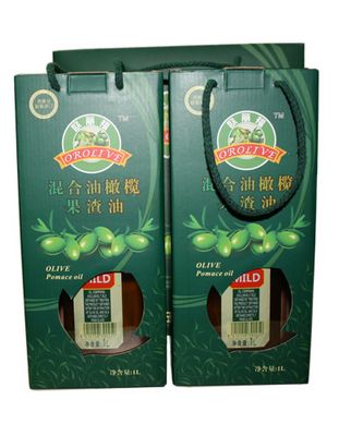 1L欧丽福99%初榨橄榄油两瓶礼盒装A款