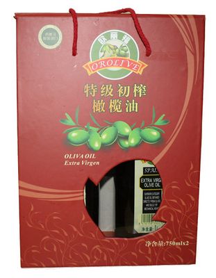 750ML初榨橄榄油两瓶礼盒装B款
