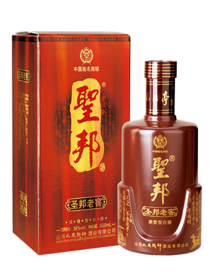 38&#176;纯粮圣邦老窖酒