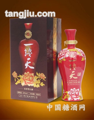 500ml一线天花开富贵