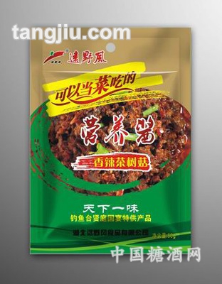 远野风牌袋装香辣茶树菇营养酱