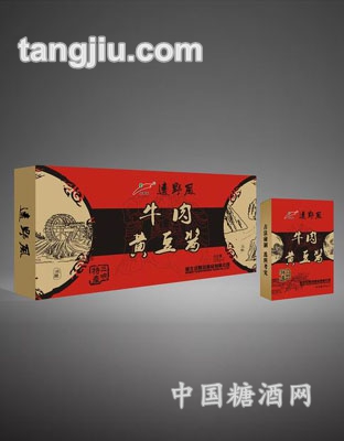 远野风牌牛肉黄豆酱礼盒
