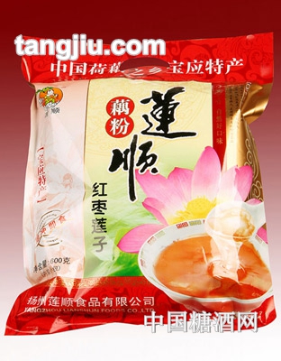 莲顺藕粉红枣莲子600克
