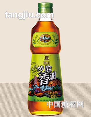 燕庄低温压榨芝麻香油300ml
