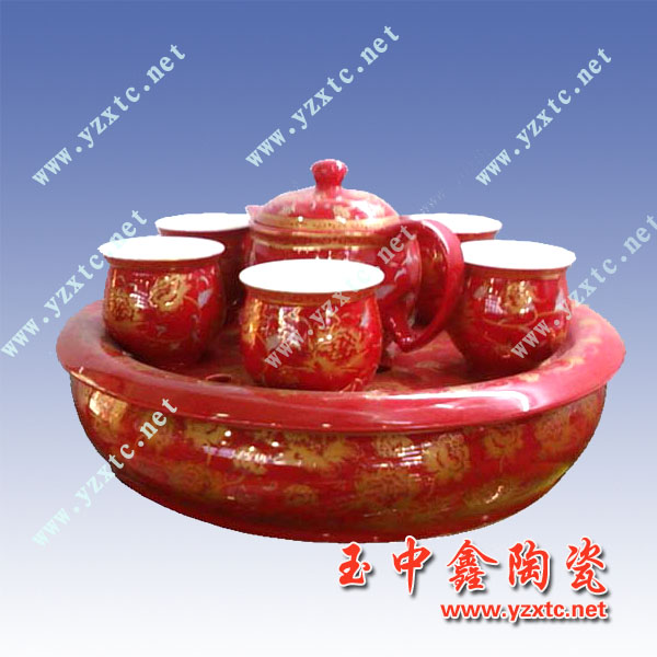 广告礼品陶瓷茶具 定做陶瓷茶具 商务礼品陶瓷茶具