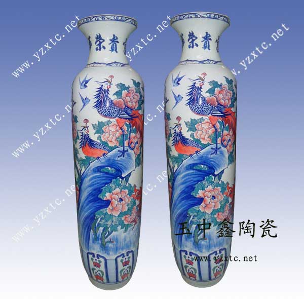 大陶瓷花瓶 规格定制 色彩齐全