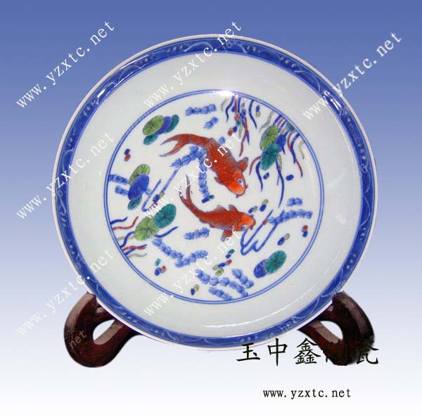 景德镇陶瓷纪念盘/陶瓷纪念盘厂家/定制陶瓷盘