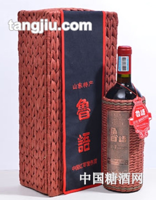 鲁语红枣酒草编42度750ml