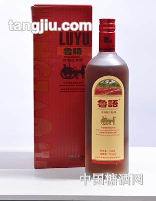 鲁语红枣酒卡盒12度700ml