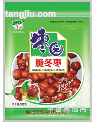枣园脆冬枣200克