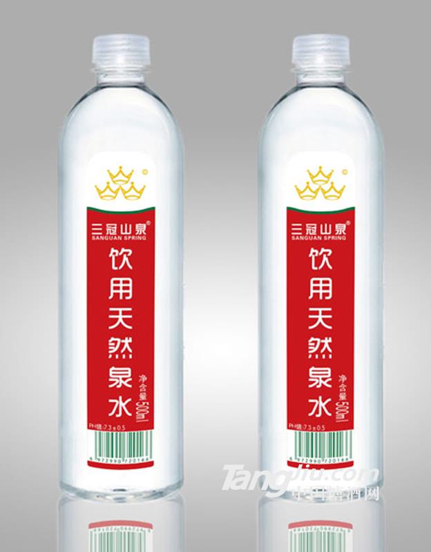 三冠山泉饮用天然泉水500ml